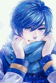 Image result for Cute Anime Boy with Blue Hair