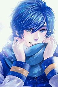 Image result for Blue Hair Anime Boy Jacket