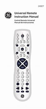 Image result for GE Universal Remote Maual