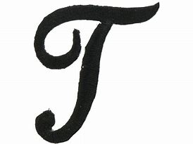 Image result for Fancy Calligraphy Letter T