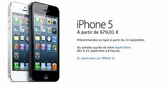 Image result for Prix iPhone 5
