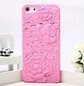 Image result for Black iPhone 5 Case with Pink Spoys On