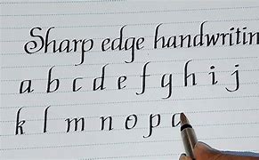 Image result for Sharp Handwriting