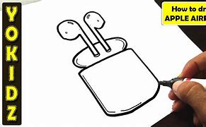 Image result for Drawing of AirPods