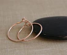 Image result for Rose Gold Sleeper Earrings