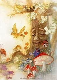 Image result for Fairy Silhouette Painting
