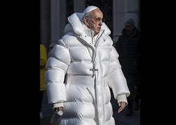 Image result for The Pope Wearing Funny Things