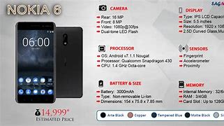 Image result for Nokia 6 Features