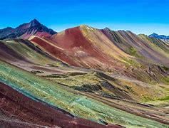 Image result for Colourful Mountains Peru