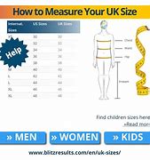 Image result for UK Size Chart by Weight