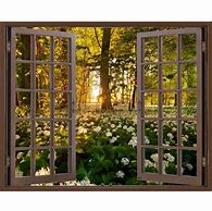 Image result for Peel and Stick Wall Mural Window