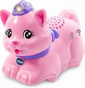 Image result for Fluffy Pink Cat Toy