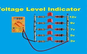 Image result for Battery Level Indicator Circuit Diagram