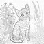 Image result for Cat Coloring Pages