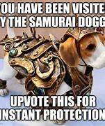 Image result for Samurai Doggo Meme