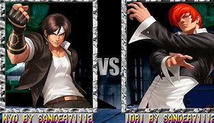 Image result for Kyo Kusanagi vs Iori Yagami