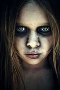 Image result for Female Zombie Face