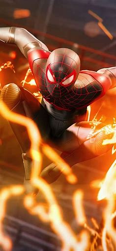 1125x2436 Marvels Spiderman Miles Morales Powers Iphone XS,Iphone 10 ...