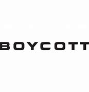 Image result for Boycott Symbol