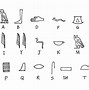 Image result for Hieroglyphics to English Chart