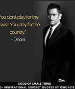 Image result for Cricketers Quotes