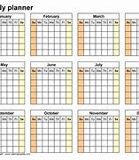 Image result for Yearly Calendar Planner