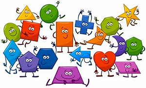 Image result for Cartoon Geometric Shapes