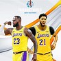 Image result for LeBron James Anthony Davis Background Lakers