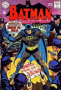 Image result for DC Comics the Batman Cover Template Vintage