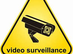 Image result for Video Surveillance Signs Clip Art Free