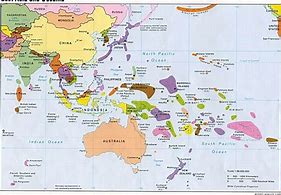 Image result for South Asia Pacific Map
