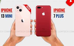 Image result for iPhone 13 vs iPhone 7 Plus Size