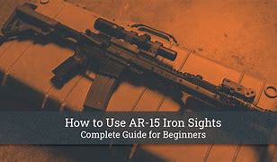 Image result for 50 Meters in Iron Sights