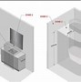 Image result for Bathroom Light Placement
