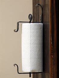 Image result for Brass Wall Mount Paper Towel Holder