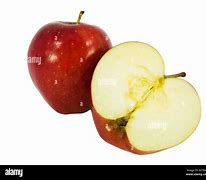Image result for Red Apple Cut in Half