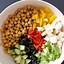 Image result for Chickpea Salad with Feta Cheese