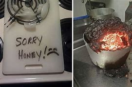 Image result for Cooking Fail Meme