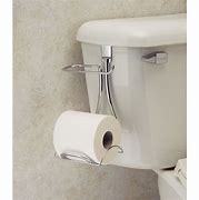 Image result for Over the Tank Toilet Paper Holder