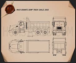 Image result for Dump Truck Blueprint