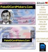 Image result for Fake ID Card Template