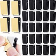 Image result for Small Black Adhesive Clips