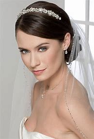 Image result for Bride Tiara and Veil