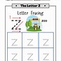 Image result for Free Printable Letter Z Worksheets