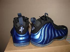 Image result for Nike Foamposite White and Light Blue