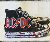 Image result for AC/DC Converse Shoes