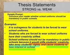 Image result for Pros and Cons Thesis Statement Examples