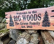 Image result for Custom Wood Yard Signs