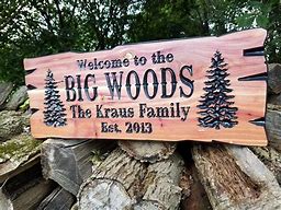 Image result for Wooden Yard Signs
