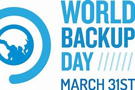 Image result for World Backup Day Logo.png